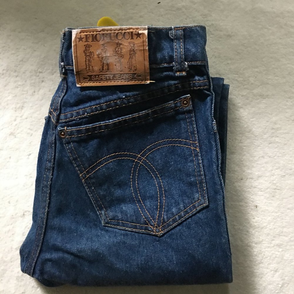 Fiorucci Jeans Vintgage 1980's From Italy